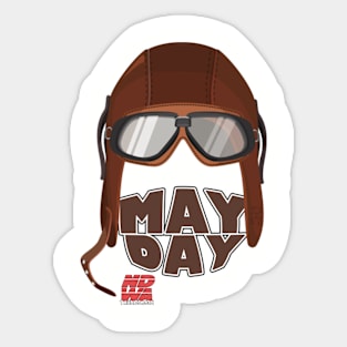 NDWA Mayday Hat T-Shirt Sticker